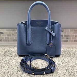Kate Spade Mini Margaux Satchel in Periwinkle